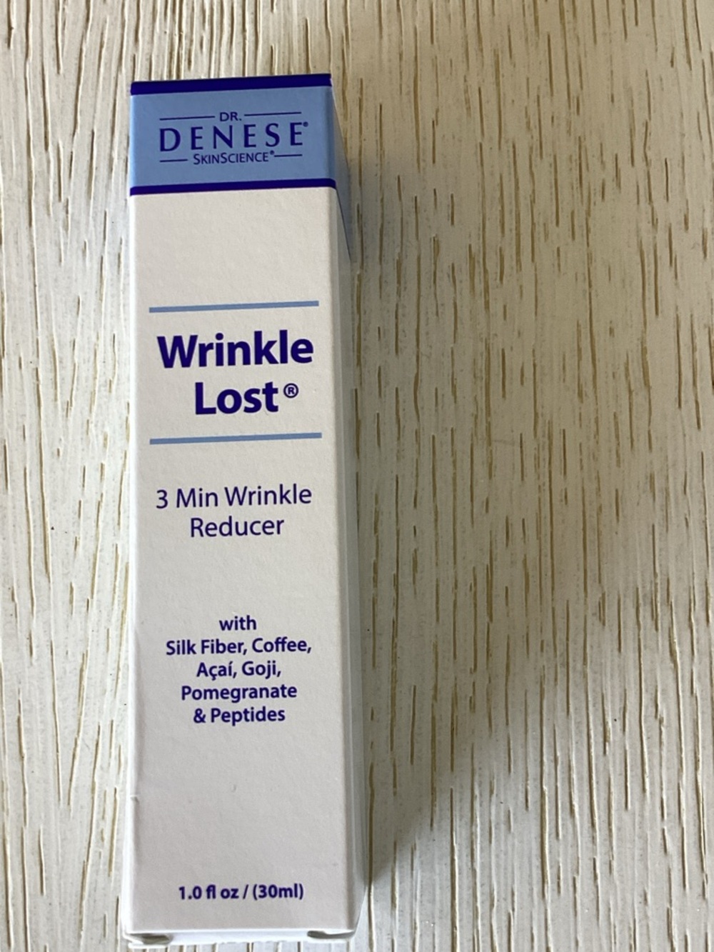 Dr. Denese Wrinkle Reducer sealed